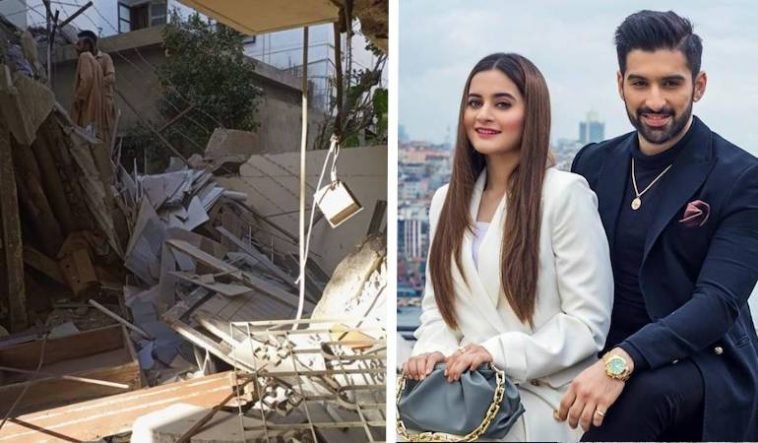 Muneeb and Aiman House Collapses After Sewage Explosion